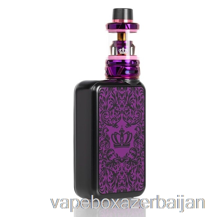 E-Juice Vape Uwell Crown 4 200W TC Starter Kit Purple